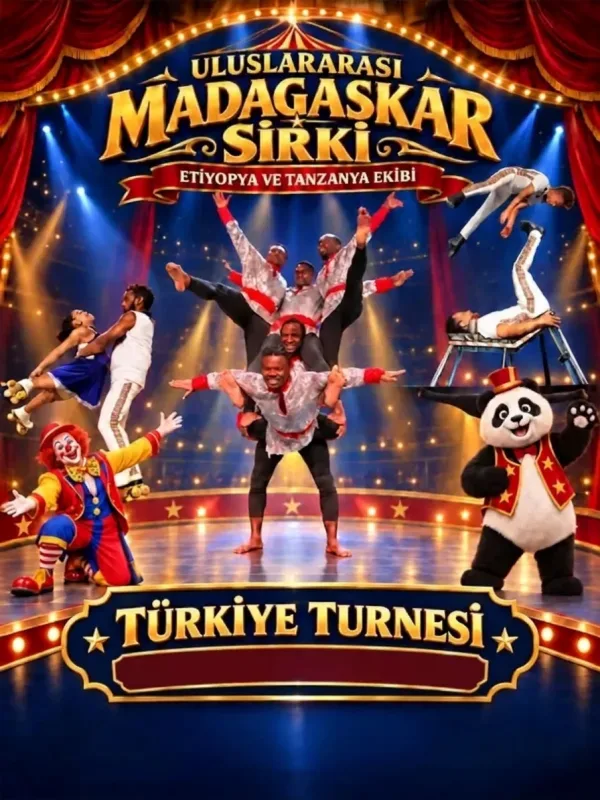 Madagaskar Sirki - Büyülü Dünya Turu