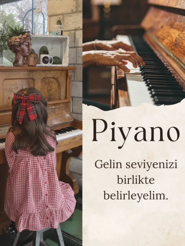 Piyano Aylık Ders Paketi (Yetişkin Ve Çocuk)