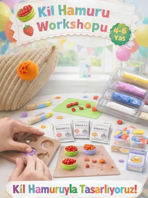 4-6 Yaş Kil Hamuru Workshop
